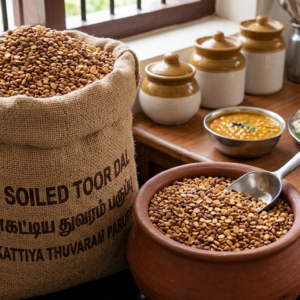 Red Soiled Toor Dal / Mankattiya Thuvaram Paruppu
